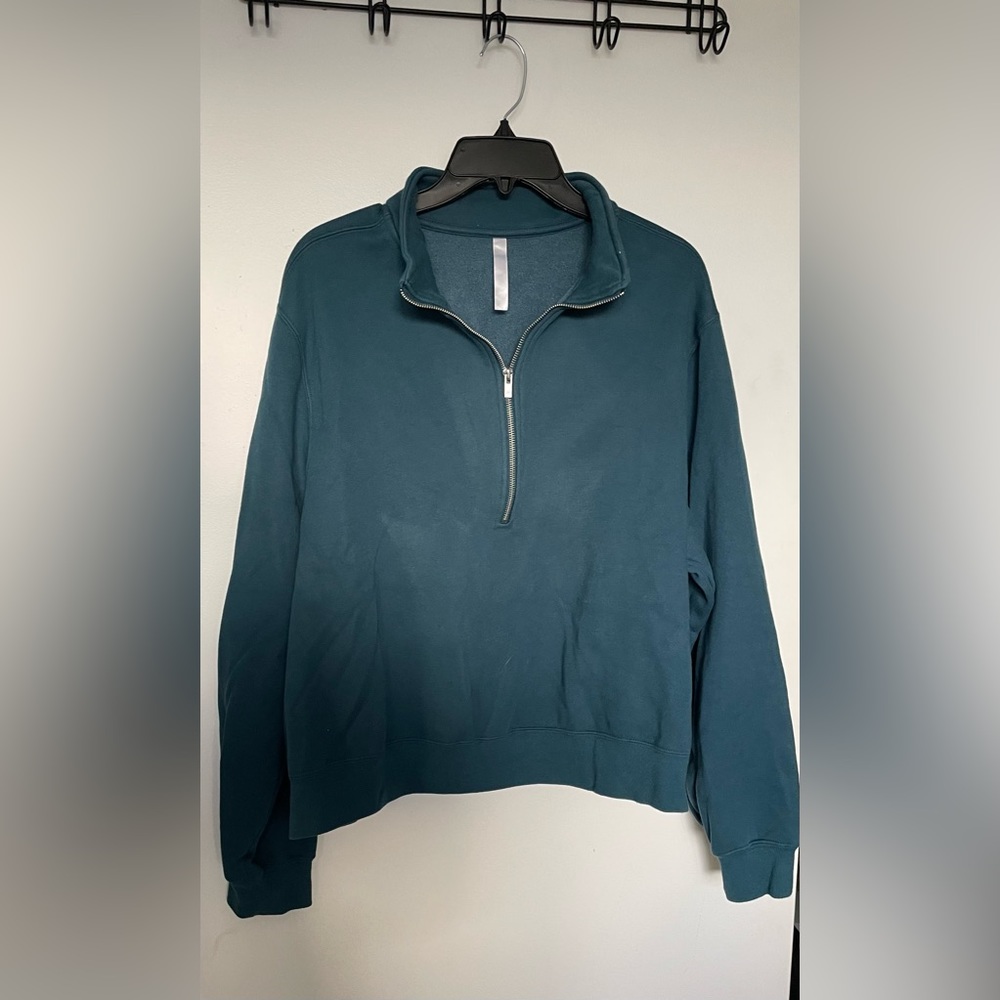 Fabletics Cropped Quarter Zip